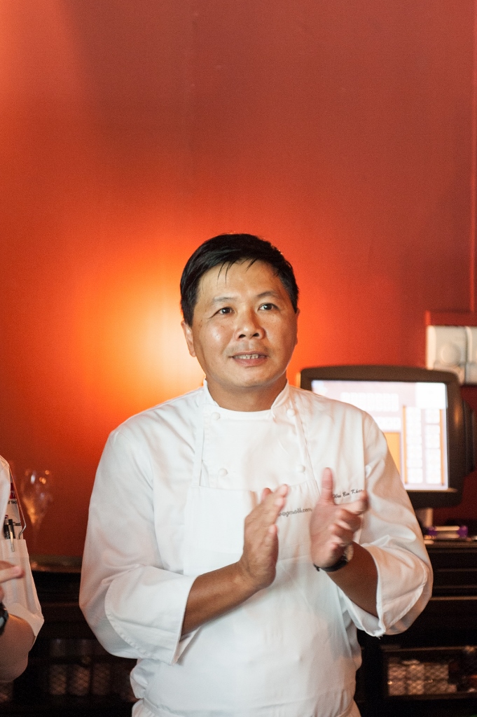 Chef Khoo Wee Bin, coach to Chef Yew Eng Tong