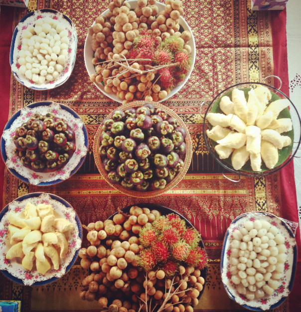 All fruits from Thailand represented! 