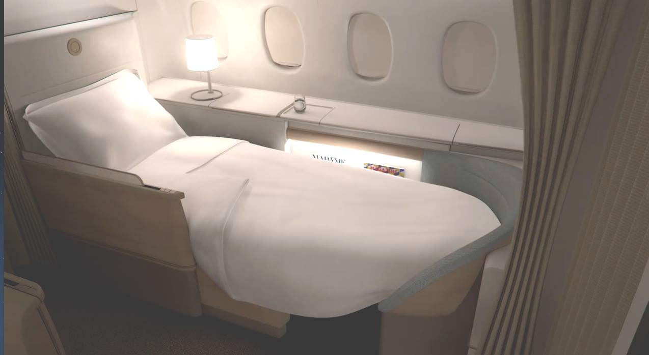 Air France Debuts Its First Class "La Premiere" Suite - Alvinology