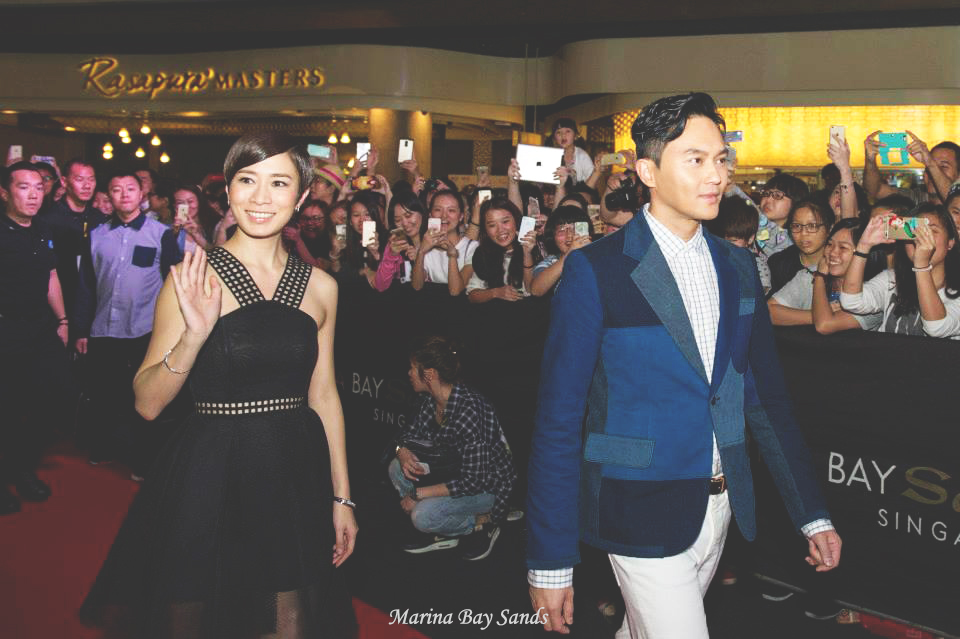 Julian Cheung & Charmaine Sheh Made Appearances In Singapore For 'Triumph In The Skies' - Alvinology