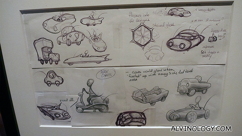 Concept cars for Antz