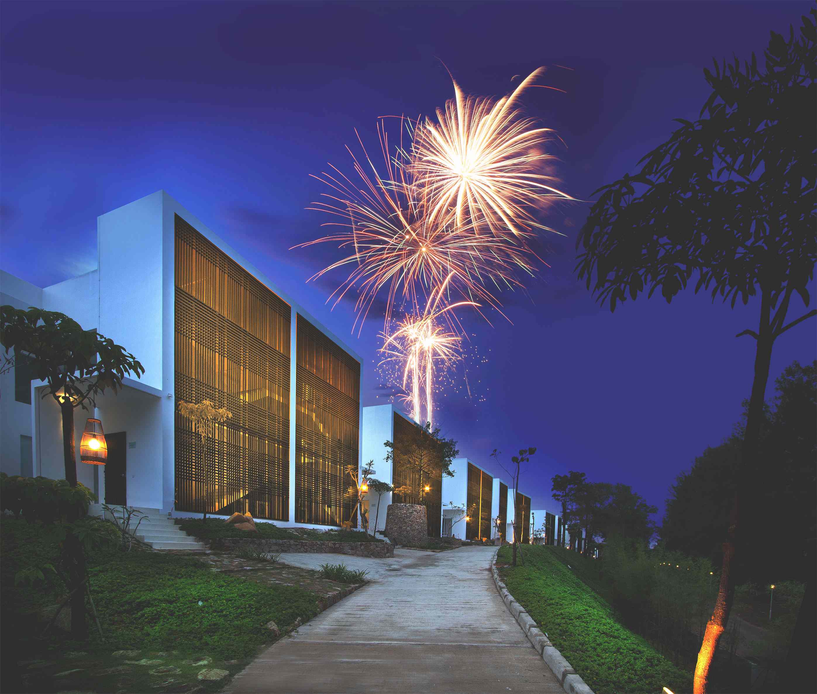 Catch the fireworks display at Montigo Resorts, Nongsa