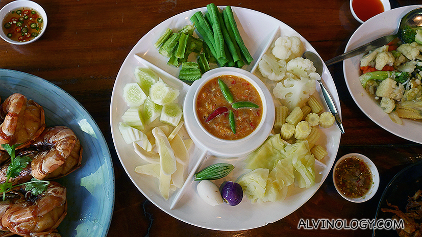 Traditional thai salad