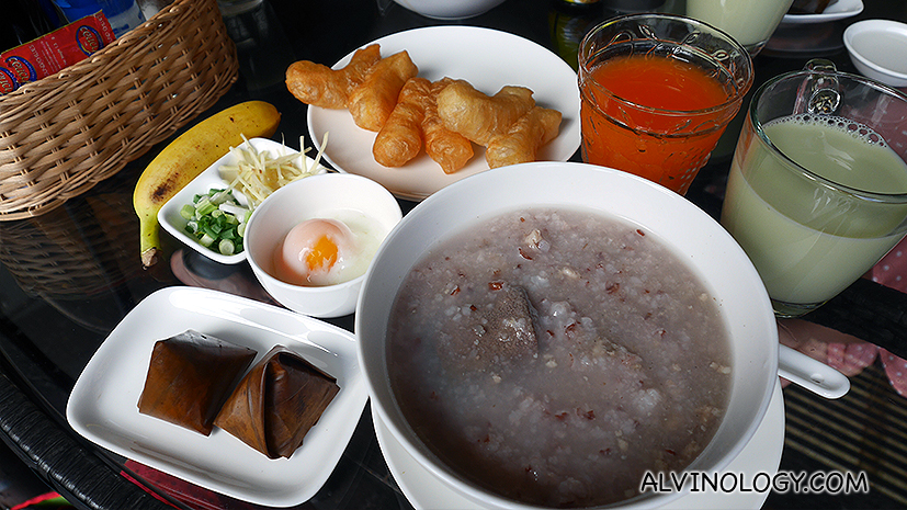 Thai-style breakfast