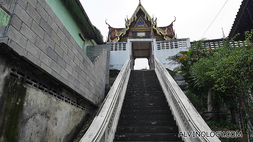 Stairway up to Wat Bot Muang