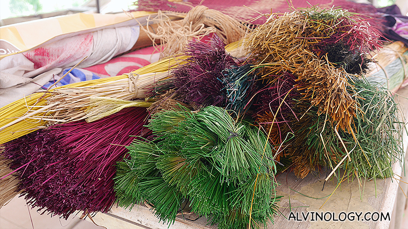 Colourful straws