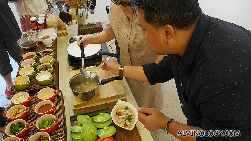 Cook demonstration 