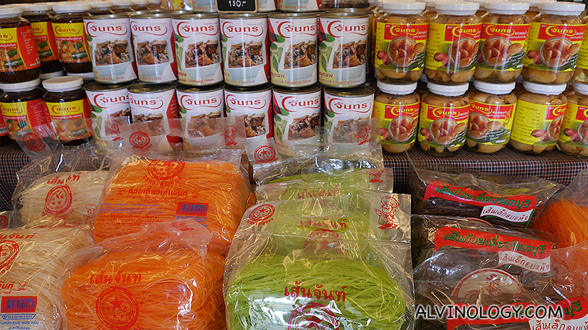 Things which you can buy home at the restaurant store 