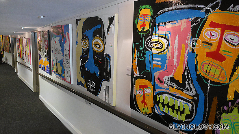 Artworks at the lobby