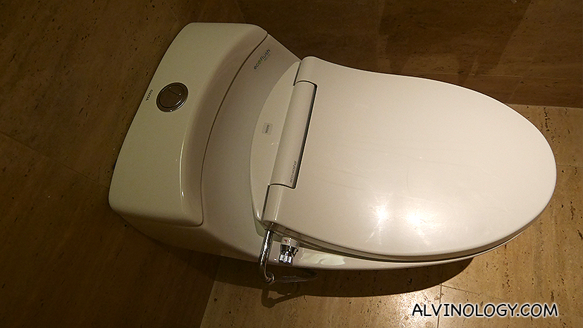 Did I mention the room are equipped with those funky Japanese automatic toilets? 