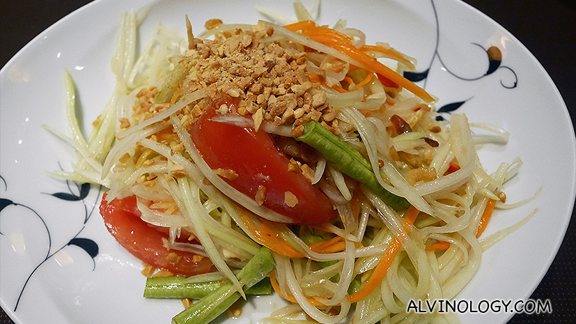 Som Tam - Gin Khao signature green papaya salad