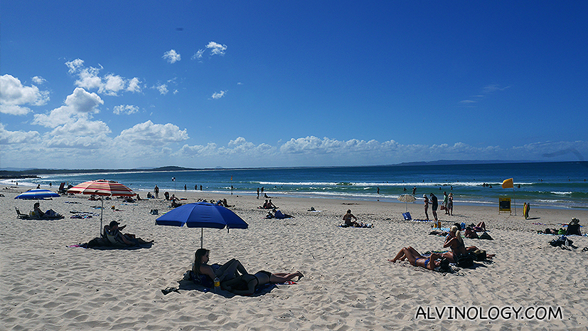 Noosa beach 