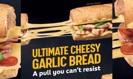 Attention Cheese Lovers! Indulge your cheese cravings today with Subway’s new Ultimate Cheesy Garlic Bread Sub and snackables